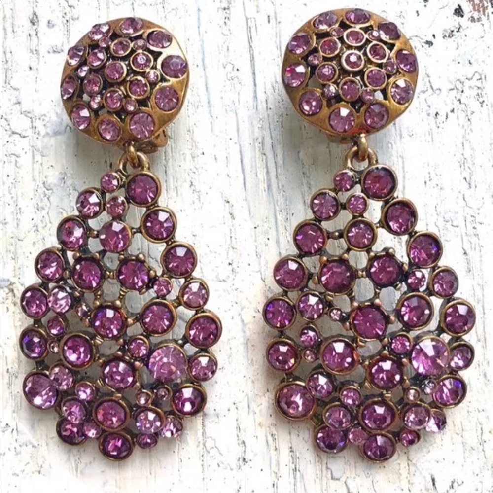 Authentic Oscar De La Renta Earrings